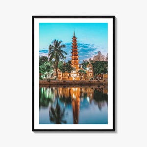 Hanoi Bunt Poster Drucken, Hanoi Foto Wandkunst, Hanoi Wand-Dekor, Hanoi Reise-Druck, Hanoi Straßenkarte Poster, Stadt Karte