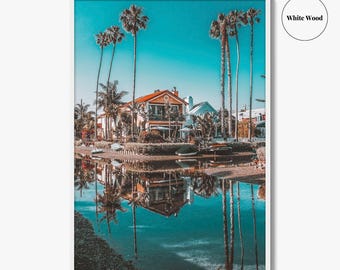 ベニスビーチのファインアート写真プリント、ベニスの運河