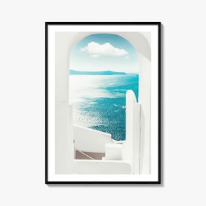 Greece Colorful Poster Print No 2, Greece Photo Wall Art, Greece Wall Decor, Greece Travel Print, Greece Street Map Poster, City Map