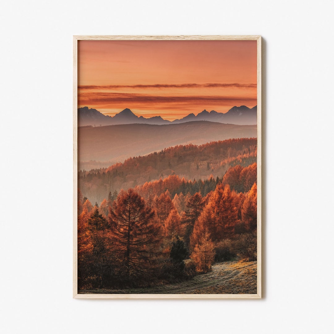 Slovakia Colorful Poster Print, Slovakia Photo Wall Art, Slovakia Wall