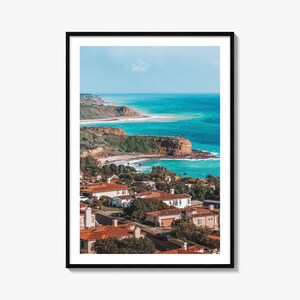 Pôster colorido de Rancho Palos Verdes nº 1, arte de parede com fotos de Rancho Palos Verdes, decoração de parede, impressão de viagem, pôster de mapa de rua, mapa da cidade