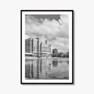 Huntsville Foto Poster Druck, Huntsville Schwarzweiß Kunst, Huntsville Fotografie, Huntsville Reise, Huntsville Karte Poster