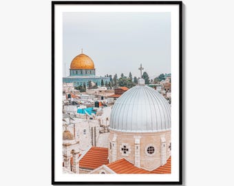 Jerusalem Fine Art Photo Print, Israel Wall Decor, Photo Poster