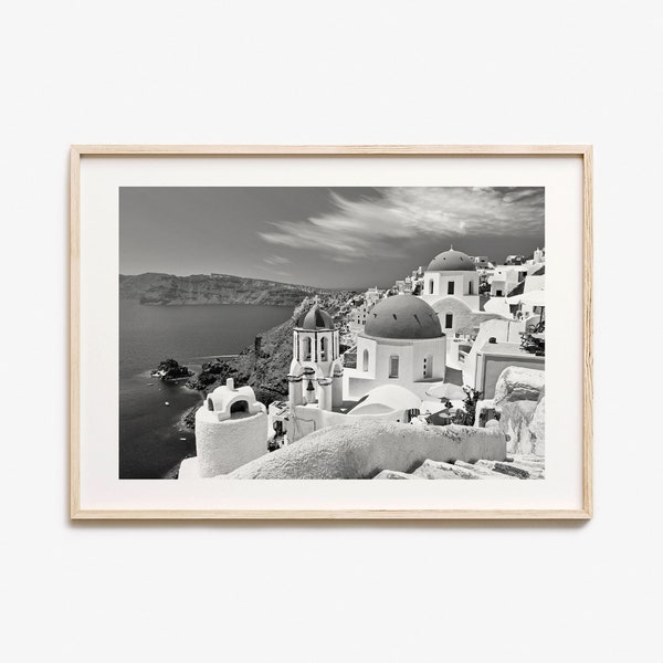 Santorini Wall Art Etsy