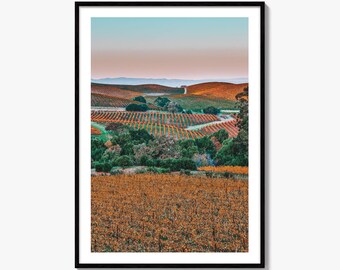 Napa Valley Fine Art Photo Print, Sonoma Valley, California Wine Country Poster