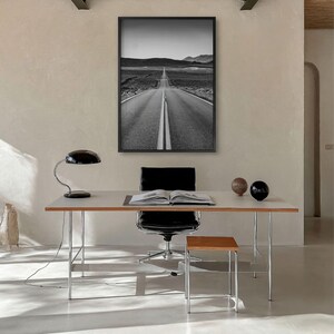 California Black and White Fine Art Photo Print, Route 66, USA Wall Decor Poster image 11