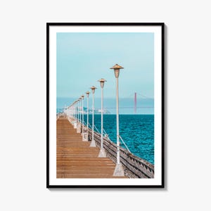 Plakat ścienny Berkeley Fine Art Photo Print, Zatoka San Francisco, Kalifornia, USA
