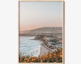 Dana Point Colorful Poster Print, Dana Point Photo Wall Art, Dana Point Wall Decor, Travel Print, Dana Point Street Map Poster, City Map