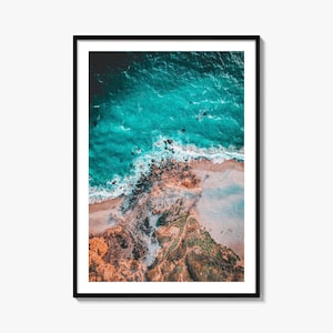 Point Dume Colorful Poster Print, Point Dume Photo Wall Art, Wall Art Boho Decor, Photography Poster Print, Colorful Wall Art