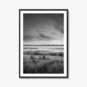 Long Beach Photo Poster Print No 2, Long Beach Black and White Art, Long Beach Photography, Long Beach Travel, Long Beach Map Poster