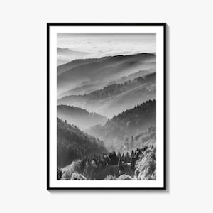 Deutschland Foto Poster Druck, Deutschland Schwarzweiß, Wandkunst, Fotografie, Deutschland Reise, Deutschland Karte Poster, Fotoposter