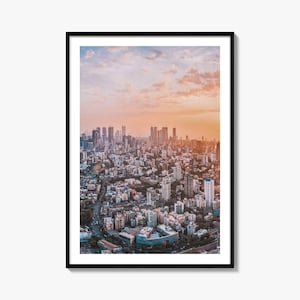 Mumbai Colorful Poster Print No 1, Mumbai Photo Wall Art, Mumbai Wall Decor, Mumbai Travel Print, Mumbai Street Map Poster, City Map