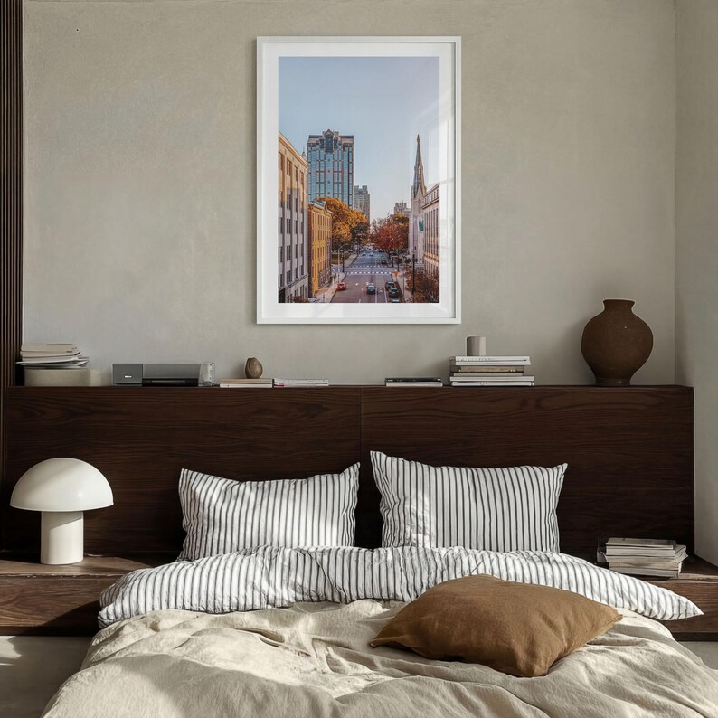 Raleigh Skyline Fine Art Photo Print, Downtown, NC, North Carolina, USA, Poster image 4
