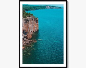 Tettegouche State Park Fine Art Photo Print, Lake Superior Poster, Minnesota Wall Decor