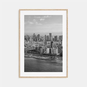 Tel angepassten Foto-Plakat-Druck Nr. 1, Tel Oriental schwarz-weiß, Wand-Kunst, Tel Living Fotografie, Tel Living Reise, Tel Living Karte Poster