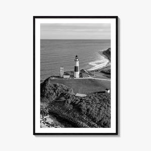 Long Island Foto Poster Druck, Long Island Schwarzweiß Wandkunst, Long Island Fotografie, Long Island Reise, Karte Poster