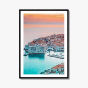 Fine Art Foto-Druck Split Split, Kroatien Foto Poster, Dalmatien Altstadt