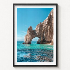 Cabo San Lucas Fine Art Photo Print, El Arco Poster, Los Cabos Mexico Decor