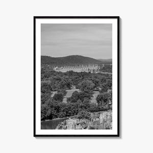 Arkansas Photo Poster Print No 1, Arkansas Black and White Art, Arkansas Wall Photography, Arkansas Travel, Arkansas Map Poster