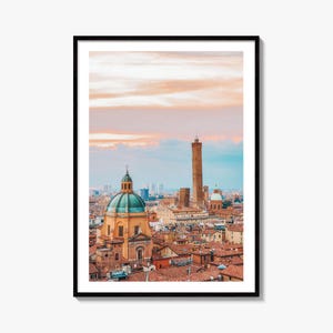 Bologna Fine Art Photo Print, Emilia-Romagna Italy Wall Decor Poster