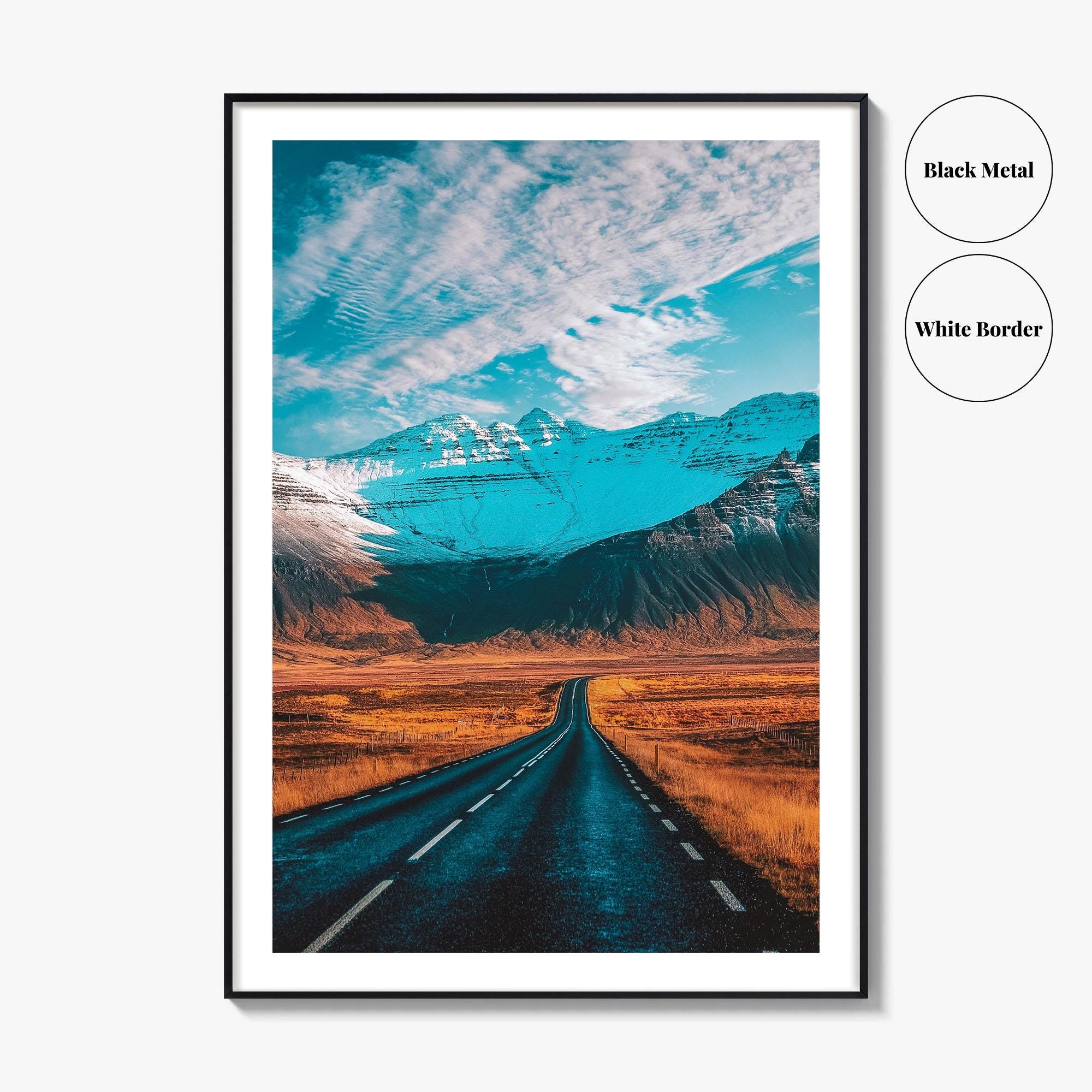 Iceland Fine Art Photo Print, Ring Road Route 1 Mountains