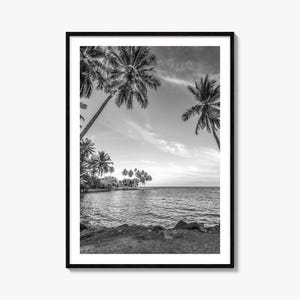Papua-Neuguinea Foto Poster Druck, Papua-Neuguinea Schwarz Weiß Wandkunst, Papua-Neuguinea Fotografie, Reise, Karte Poster