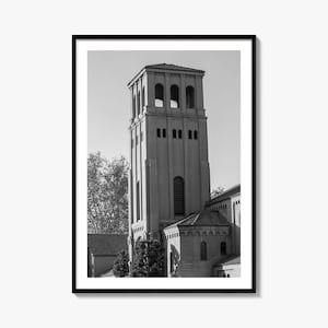 Bakersfield Photo Poster Print, Bakersfield Black and White Art, Bakersfield Wall Photography, Bakersfield Travel, Bakersfield Map Poster
