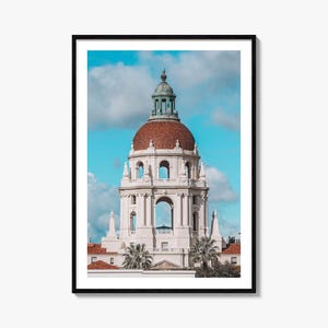 Pasadena Colorful Poster Print No 1, Pasadena Photo Wall Art, Pasadena Decor, Pasadena Travel Print, Pasadena Street Map Poster, City Map