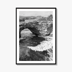 Bali Photo Poster Print No 3, Bali Black and White Wall Art, Bali Wall Photography, Bali Travel, Bali Map Poster