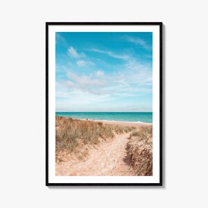 Impresión fotográfica artística del Parque Nacional Indiana Dunes, Kemil Beach, EE. UU. Póster de pared
