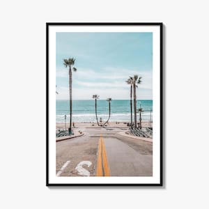 Oceanside Fine Art Photo Print, Pier, Strand, Kalifornien, USA, Wandposter