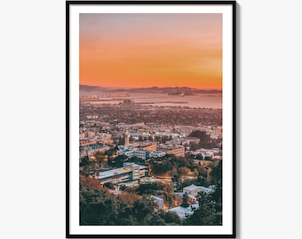 Berkeley Fine Art Photo Print, Bay Area Poster, California Wall Decor