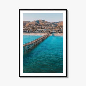Ventura Colorful Poster Print No 1, Ventura Photo Wall Art, Ventura Wall Decor, Ventura Travel Print, Ventura Street Map Poster, City Map