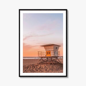 Pacific Beach Colorful Poster Print No 3, Pacific Beach Photo Art, Decor, Pacific Beach Travel Print, Pacific Beach Street Map Poster