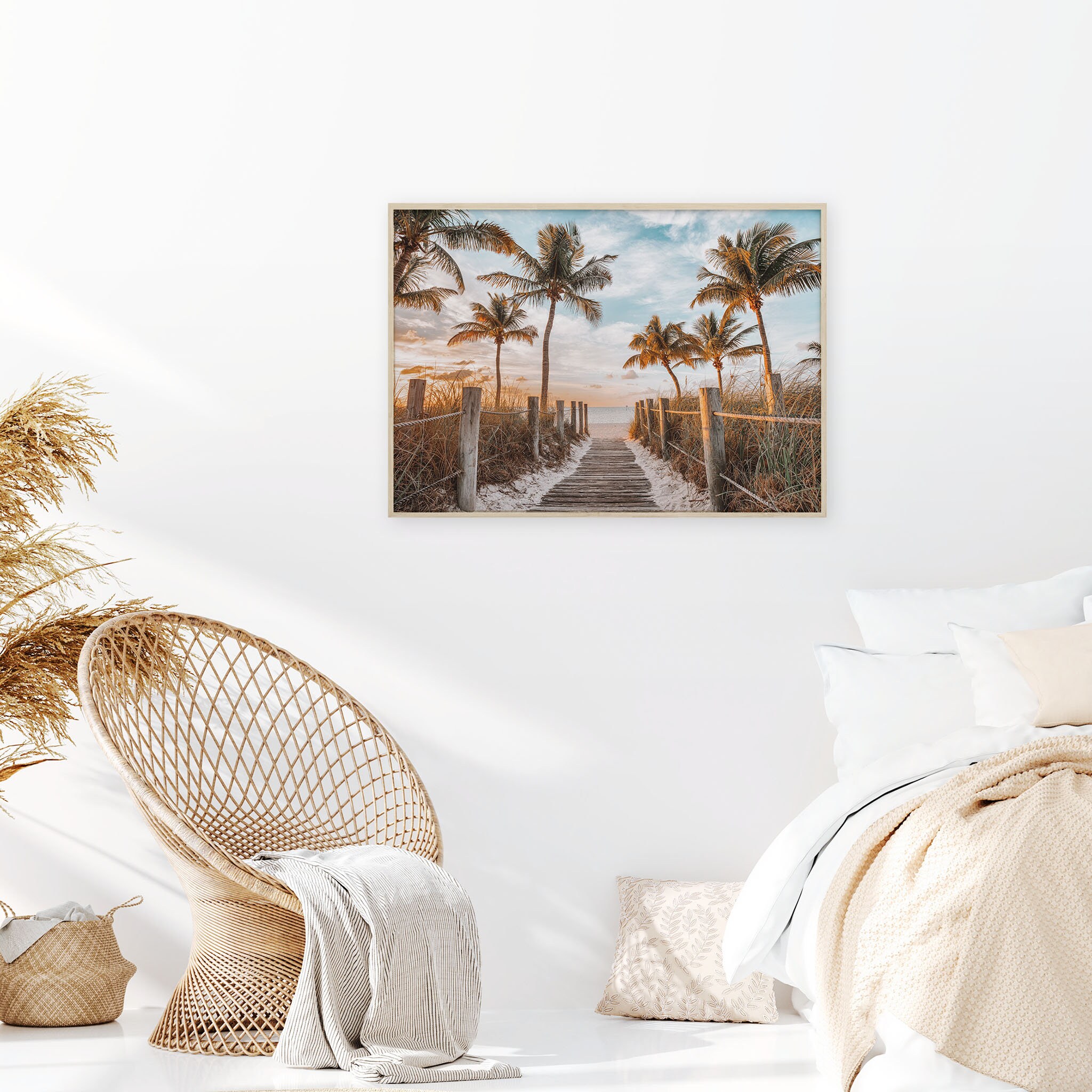 Key West Colorful Poster Print Horizontal Key West Photo Wall - Etsy