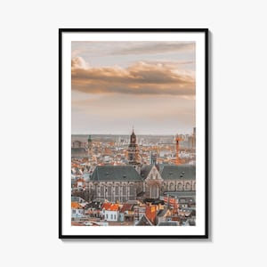 Antwerp Colorful Poster Print, Antwerp Photo Wall Art, Antwerp Wall Decor, Antwerp Travel Print, Antwerp Street Map Poster, City Map