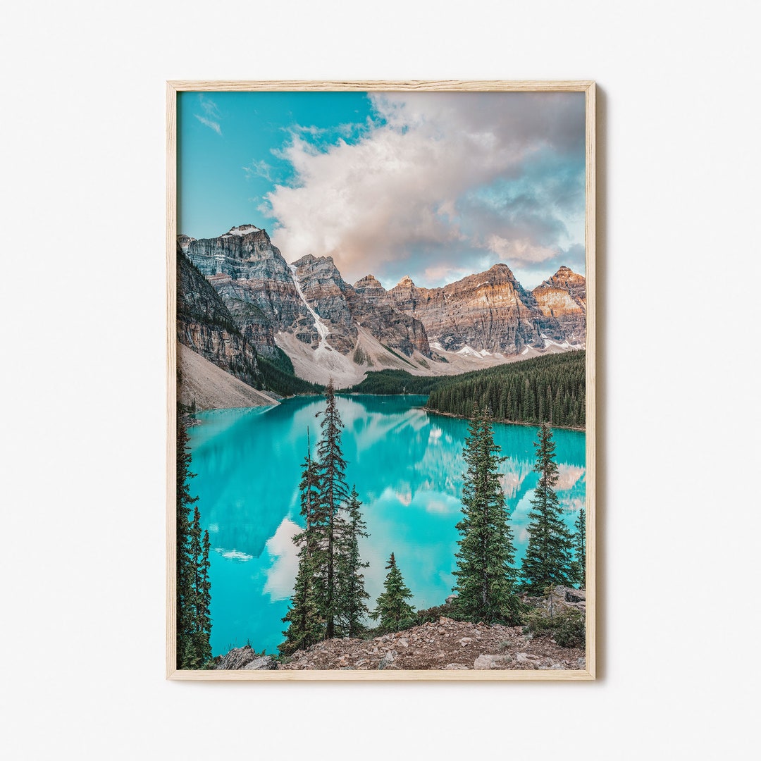 Canada Colorful Poster Print No 2, Canada Photo Wall Art, Canada Wall