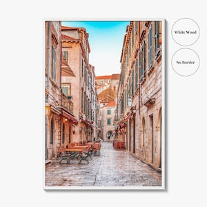 Dubrovnik Croatia Fine Art Photo Print, Old Town Stradun, Ragusa, Wall Poster image 17