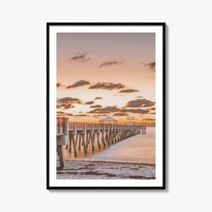 Jupiter Colorful Poster Print No 2, Jupiter Photo Wall Art, Jupiter Wall Decor, Jupiter Travel Print, Jupiter Street Map Poster, City Map