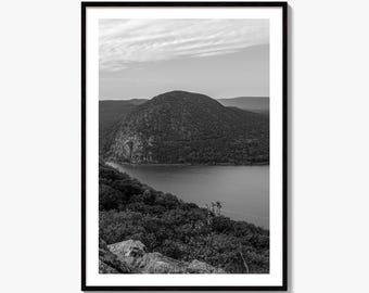 Hudson Valley Black and White Fine Art Photo Print, Hudson River, Cold Spring