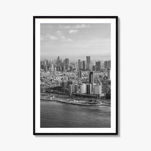 Tel angepassten Foto-Plakat-Druck Nr. 1, Tel Oriental schwarz-weiß, Wand-Kunst, Tel Living Fotografie, Tel Living Reise, Tel Living Karte Poster