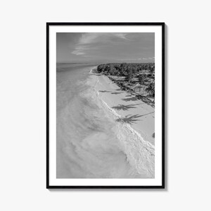 Sansibar Foto Poster Druck, Sansibar Schwarz Weiss Wandkunst, Sansibar Wand Fotografie, Sansibar Reise, Sansibar Karte Poster
