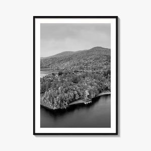 Vermont Foto Poster Druck, Vermont Schwarz und Weiß Wandkunst, Vermont Wand Fotografie, Vermont Reise, Vermont Karte Poster