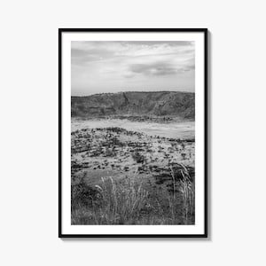 Uganda Photo Poster Print, Uganda Black and White Wall Art, Uganda Wall Photography, Uganda Travel, Uganda Map Poster