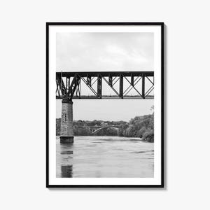 Mississippi Fluss Foto Poster Druck, Mississippi Fluss Schwarz und Weiß, Kunst, Wand Fotografie, Reise, Karte Poster