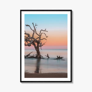 Kleurrijke Jekyll Island-posterprint, Jekyll Island-fotokunst, Jekyll Island-decor, Jekyll Island-reisprint, Stratenkaartposter, stadsplattegrond