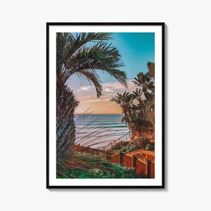 Encinitas Colorful Poster Print No 5, Encinitas Photo Art, Encinitas Decor, Encinitas Travel Print, Encinitas Street Map Poster, City Map