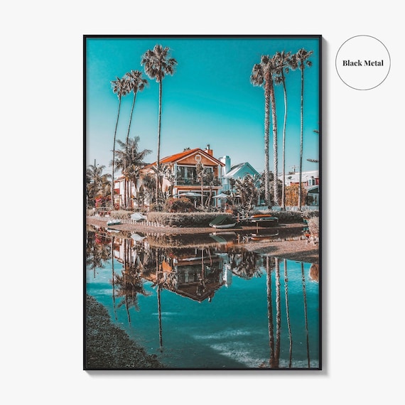 ベニスビーチのファインアート写真プリント、ベニスの運河