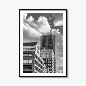 Fort Worth Photo Poster Print No 2, Fort Worth Schwarzweiß Kunst, Fort Worth Fotografie, Fort Worth Reise, Fort Worth Karte Poster