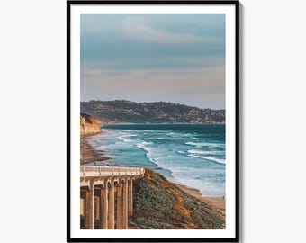 Torrey Pines Fine Art Photo Print, San Diego Poster, California Wall Decor